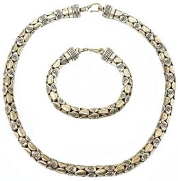 155 - GARGANTILLA Y PULSERA DE LA INDIA