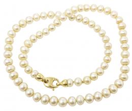 127 - COLLAR DE PERLAS DE AGUA DULCE