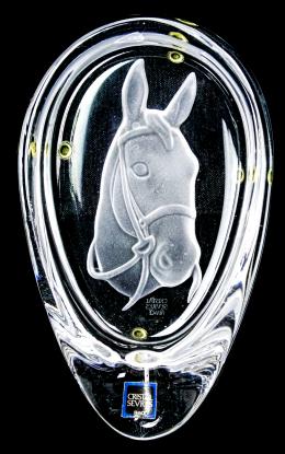 11 - CENICERO DE CRISTAL SEVRÈS DE LOS AÑOS 70