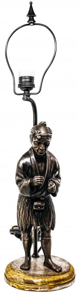 222 - LÁMPARA DE SOBREMESA DE ESTILO ORIENTAL 