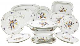 579 - VAJILLA EN PORCELANA ALEMANA DE LOS AÑOS 30