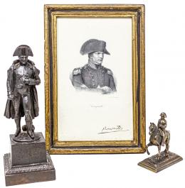 847 - DOS FIGURAS DE BRONCE "NAPOLEÓN"