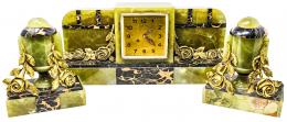 809 - RELOJ CON GUARNICIÓN ART DECÓ