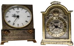 808 - DOS RELOJES DESPERTADOR SUIZOS DEL ÚLTIMO CUARTO DEL S.XX