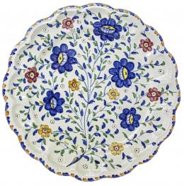 519 - PLATO DE CERÁMICA DE TALAVERA DE LA REINA