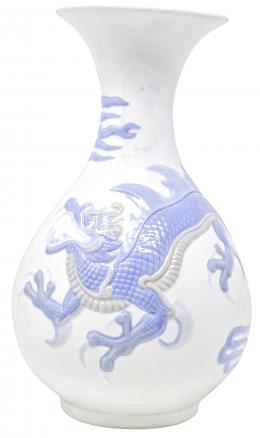 476 - JARRÓN DE PORCELANA LLADRÓ DEL ÚLTIMO CUARTO DEL S.XX