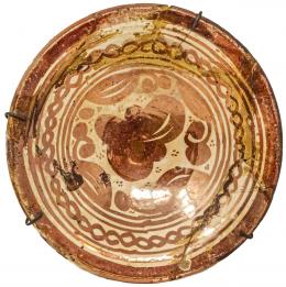 490 - PLATO DE MANISES DEL S.XVIII