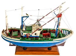 952 - MAQUETA DE BARCO DE PESCA
