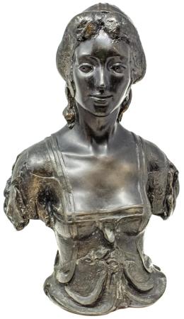 799 - BUSTO DE DAMA DEL ÚLTIMO TERCIO DEL S.XIX