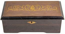 893 - CAJA DE MÚSICA DEL ÚLTIMO CUARTO DE SIGLO XIX
