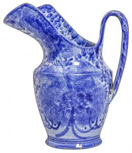 532 - JARRA EN PORCELANA DE MANISES DE FINALES DEL S.XIX