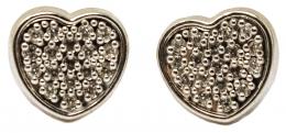220 - PENDIENTES CORAZÓN CON BRILLANTES