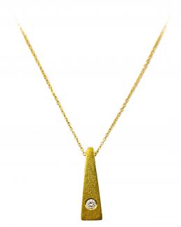 118 - COLGANTE DE DISEÑO CON BRILLANTE