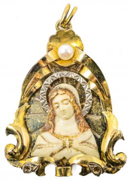 196 - MEDALLA DEVOCIONAL DE 1940