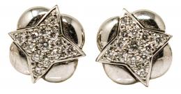 230 - PENDIENTES ESTRELLA CON BRILLANTES