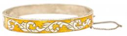 283 - PULSERA EN PLATA Y ESMALTE