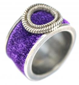 306 - SORTIJA DE DISEÑO EN PLATA