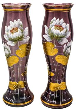 41 - PAREJA DE JARRONES DE ESTILO MODERNISTA