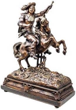 925  -  FIGURA DE CALAMINA FRANCESA DEL PRIMER CUARTO DE SIGLO XX