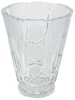 48 - JARRÓN EN CRISTAL DEL ÚLTIMO CUARTO DEL S.XX