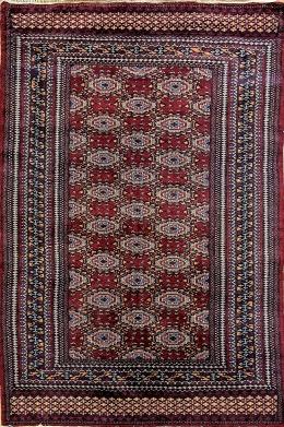 1 - ALFOMBRA BUKARA DEL ÚLTIMO TERCIO DE SIGLO XX