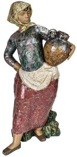 553  -  GRAN FIGURA EN GRES "LLADRÓ"