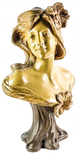 845 - BUSTO DE ESTILO MODERNISTA DEL PRIMER TERCIO DE SIGLO XX