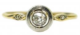 95 - ANILLO SOLITARIO CON BRILLANTE
