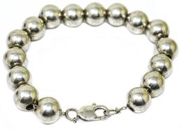 264  -  PULSERA DE PLATA DE MEDIADOS S.XX