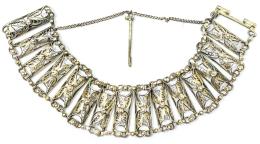 188 - PULSERA DE PLATA DEL S.XIX