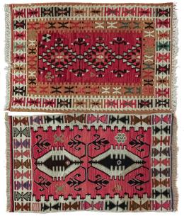 5 - PAREJA DE ALFOMBRAS KILIM