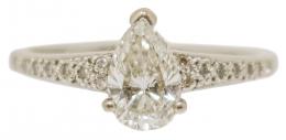 87 - ANILLO SOLITARIO CON DIAMANTE