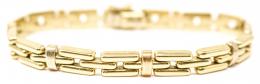 174 - PULSERA DE ORO DE LOS AÑOS 80