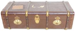 884 - BAÚL DE VIAJE DEL PRIMER TERCIO DEL S.XX