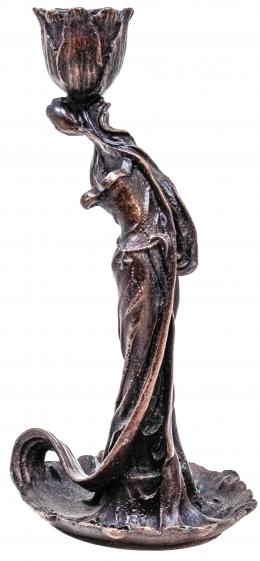 945 - PALMATORIA EN BRONCE PATINADO