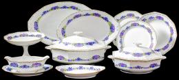 541 - VAJILLA DE PORCELANA FRANCESA DE LIMOGES