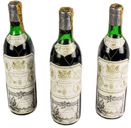 1025 - TRES BOTELLAS MARQUÉS DE RISCAL 