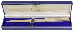 700 - ABRECARTAS EN PLATA CON ESTUCHE