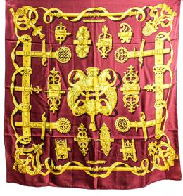791 - PAÑUELO "HERMES" EN SEDA