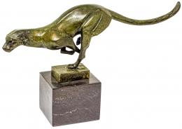 789 - FIGURA EN BRONCE PATINADO DE LA SEGUNDA MITAD DE S. XX