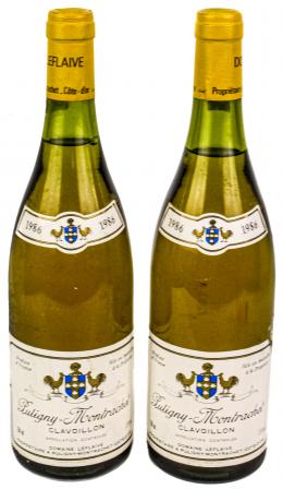 1022 - (devolver) DOS BOTELLAS DE VINO PULIGNY-MONTRACHET