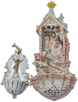 467 - DOS BENDITERAS DEL PRIMER TERCIO DEL S.XX
