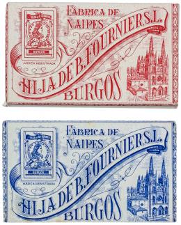 932 - DOS BARAJAS DE CARTAS 