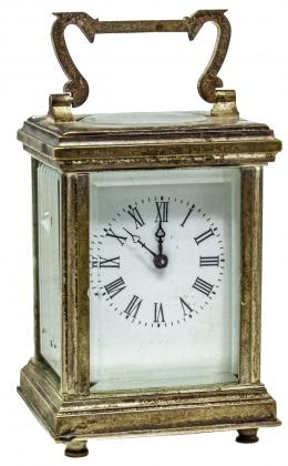773 - PEQUEÑO RELOJ DE VIAJE DEL PRIMER TERCIO DEL S.XX