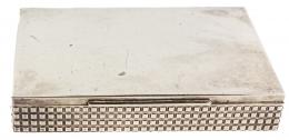 707 - CAJA TABAQUERA EN PLATA DE LOS AÑOS 60