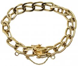153 - PULSERA DE ORO DE LOS AÑOS 90