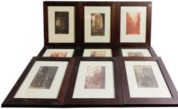 240 - COLECCIÓN DE NUEVE AGUAFUERTES