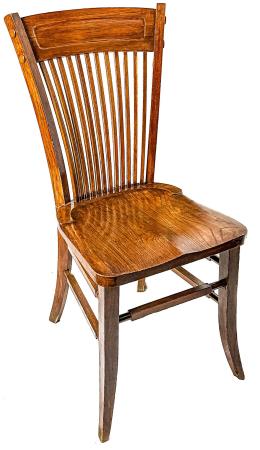 355 - SILLA DE DESPACHO AMERICANA DE LOS AÑOS 40