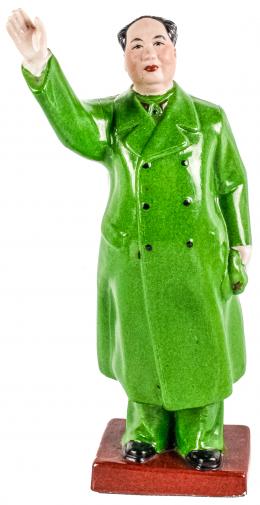 415 - FIGURA DE PORCELANA "MAO TSE-TUNG"