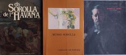 105 - TRES LIBROS SOBRE JOAQUÍN SOROLLA.   